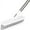 White, variant on LandHope Floor Rotatable Scrubber Brush with V-Shaped Bristles,48"Long Handle Scrubber for Bathroom