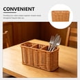 thumbnail image 3 of GOOHOCHY Utensilios Para Y Cocina Rattan Con Separadores Y Color Marrón Claro, 3 of 8