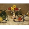 thumbnail image 2 of Paterson, James 18x15 Black Ornate Wood Framed with Double Matting Museum Art Print Titled - Still Life: Dessert, 2 of 4