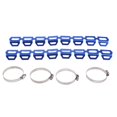 thumbnail image 1 of Silenciador de de Protección de Tubo de de 1 Pieza + Abrazaderas de Tubo de 4 Piezas para F800 F700 GS Azul Soledad  Protector de calor del tubo de escape, 1 of 7