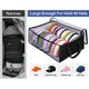 thumbnail image 5 of Space Saving Storage Tote Bag Zipper Visible Storage Bag Large Capacity Clothing Storage Bag Used To Organize Bedroom Wardrobe Clothes And Quilts, 5 of 7