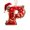 letter P, variant on Yeciiwht Christmas 26 Letters Ornaments – Santa Hat Alphabet Xmas Tree Hanging Decorations, Holiday Party & Home Gift