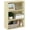 Maple, variant on PASIR Book Shelf, 3-Tier Bookshelf, Storage Shelves Bookcase, 9.7 x 23.7 x 31.5, for Living Room, Bedroom, Home Office, Maple