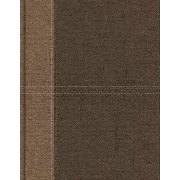 NASB Notetaking Bible, Large Print Edition, Brown Cloth Over Board, (Hardcover)