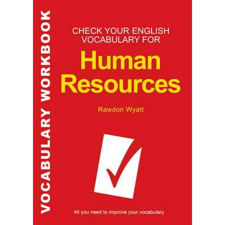 Check Your English Vocabulary For Human Resources All