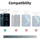 thumbnail image 2 of Design for iPhone 13 Pro Max Case with Card Holder Compatible with Apple 13 Pro Max Wallet Cover Leather 6.7 Inch with Kickstand Coffee, 2 of 4