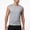 Gray, variant on Mens Tank Top Ice Silk Casual Sleeveless Shirts Crew Neck Breathable Undershirts Running Gym Athletic Tank Tops