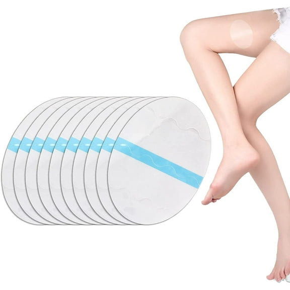 Thigh Tapes Invisible Anti Chafing Thigh Tape, Scheam 12Pcs Anti-Chafing Sticker Paste for Thigh Inner Clear Thigh Bands Disposable Body Anti-Friction Pads