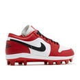 thumbnail image 3 of Jordan 1 Retro MCS Low Men's Baseball Cleats Color: Gym Red/White/Black Size: 11, 3 of 4