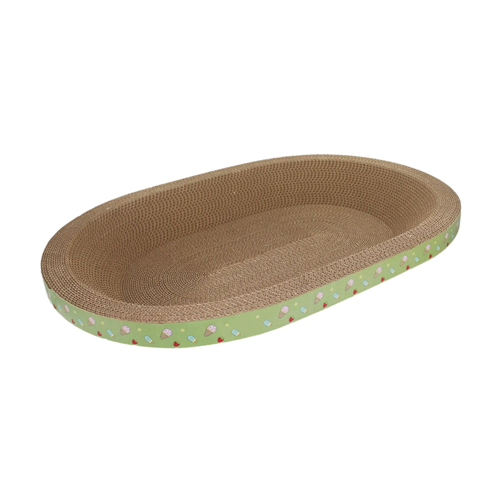 perfeclan Cat Scratcher Board Cat Scratch Bed Rest Multifunctional Pet Supplies Scratch Pad Sofa Nest for Kitty Small Medium Large Cats 58cmx40cmx8.5cm