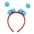 thumbnail image 1 of Diadema con pompón para bebé, aro para el pelo, disfraz de cosplay Azul claro, 1 of 8