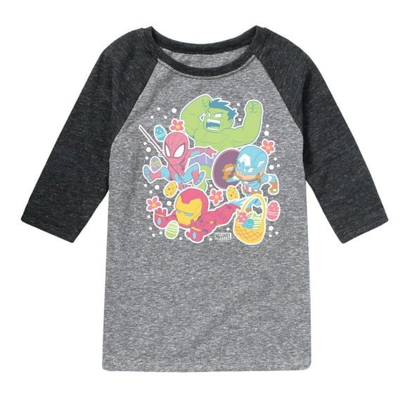 Marvel The Avengers - Easter Stickers - Toddler And Youth Raglan