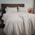 thumbnail image 3 of Rizzy Home Willow Lane Cotton Slub Comforter & Shams Set Color: Off White Size: QUEEN, 3 of 4