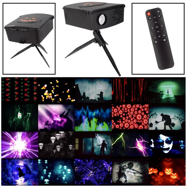 Way To Celebrate Halloween Lightshow Video Effects Projector