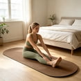 thumbnail image 5 of ChicYu Oval Yoga Mat Diatom Ooze Exercise Mat 50x160cm/19.6x63in Thick Pilates Workout Pad for Home Gym Floor Fitness Esterilla Colchoneta, 1 Pack, 5 of 6