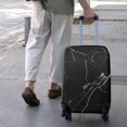 thumbnail image 5 of Travel Luggage Cover Suitcase Protector Fits 18-32 Inch Luggage Wheel Covers Patterned Travel Related Items Flower Luggage Protector Elastic Luggage Anti-scratch Suitcase Cover M, 5 of 5