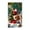 Red3, variant on 2025 Christmas Door Cover - Elastic 36 x 80 Inch Festive Front Door Decoration for Holiday Parties and Home