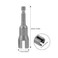 thumbnail image 2 of Minkissy 2Pcs Silver Socket Wrench Compact Design Torque Transfer Furniture Assembly Handyman Professionals, 2 of 7