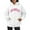 White, variant on XIAONU Womens Hoodies Retro Letter Print Drawstring Hooded Sweatshirt With Kangaroo Pocket Drawstring Long Sleeve Fleece Lined Pullover Hoodie