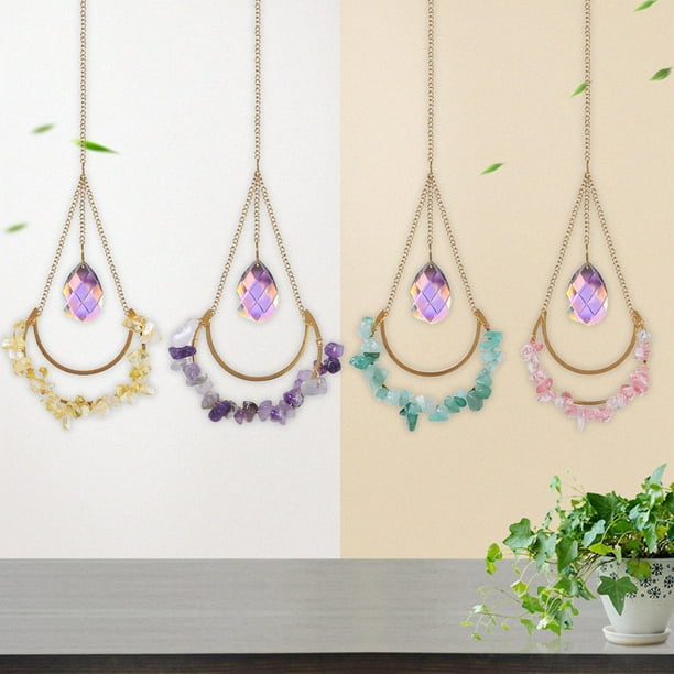 Travelwant Sun Catchers with Crystals, Window Crystal Prism Suncatcher
