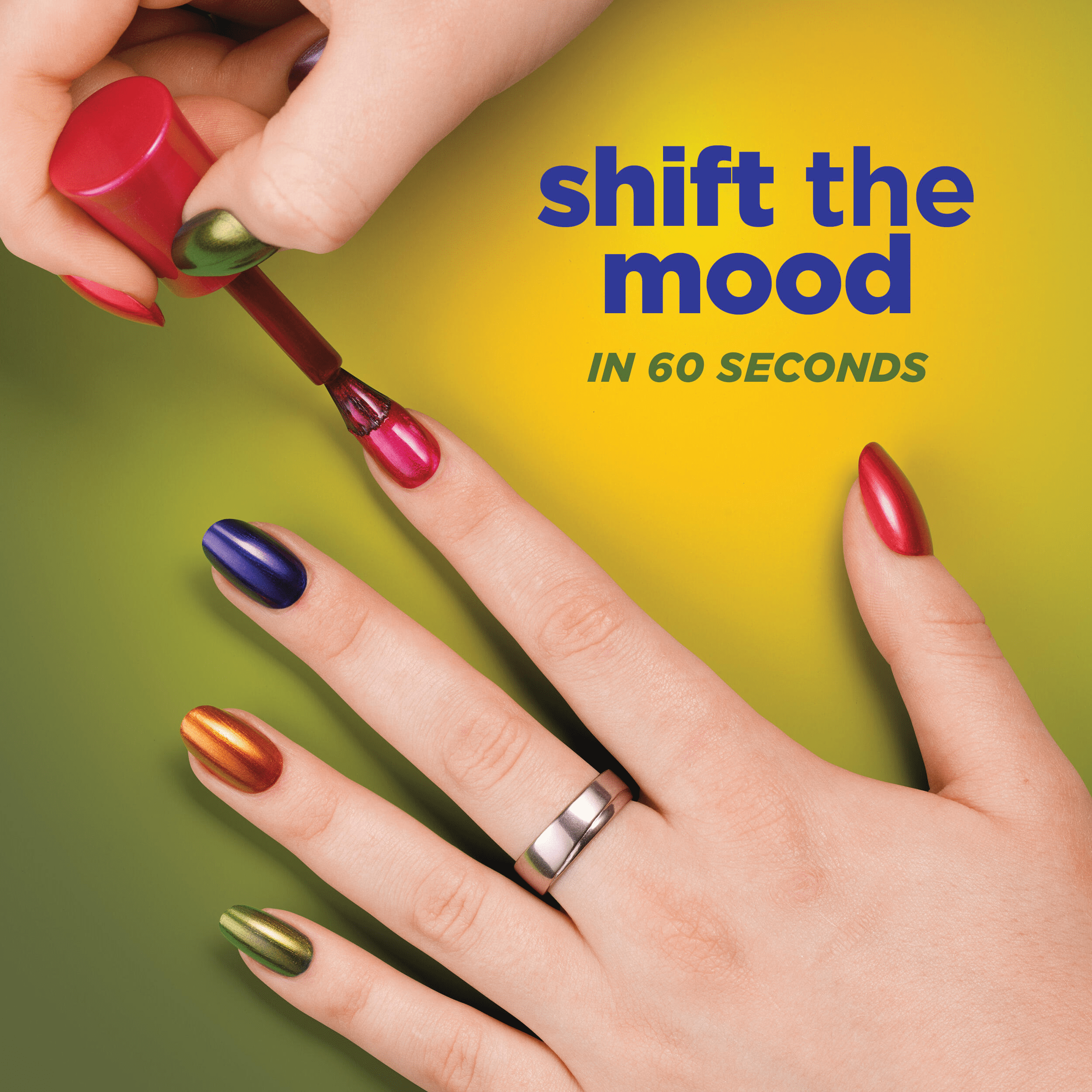 Sally Hansen Insta-Dri Color Shift, Hot Chromatity, 9.17ml (0.32oz)