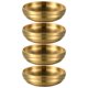 thumbnail image 1 of 4pcs Creative Sujetamiento de platos de acero inoxidable Platos de inmersión Suministros de cocina, 1 of 8