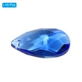 thumbnail image 3 of Uxcell K9 Crystal Pendants Teardrop Beads, 10 Pack 38mm Chandelier Prisms Parts Hanging Beads DIY Lamp Blue, 3 of 6