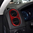 thumbnail image 4 of Real Bright Soft Car Interior Carbon Fiber Sticker Decoration2Pcs For Volkswagen Tiguan Red Carbon Fiber Interior Side Air Vent CoverAuto Car Protection Interior Accessories, 4 of 8