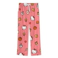 thumbnail image 5 of Hello Kitty Women Pajamas Set Long Sleeve Sleepwear Button Down Nightwear Soft Pjs Set with Pockets, 5 of 7