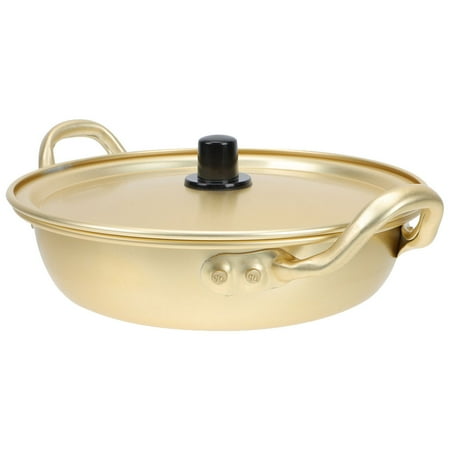 

FRCOLOR Aluminum Alloy Pot South Korea Ramen Noodles Pot Instant Noodles Popular Cooker