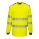 thumbnail image 1 of Portwest - Camiseta PW3 de Algodón de Manga Larga para Hombre (Amarillo, Negro), 1 of 2