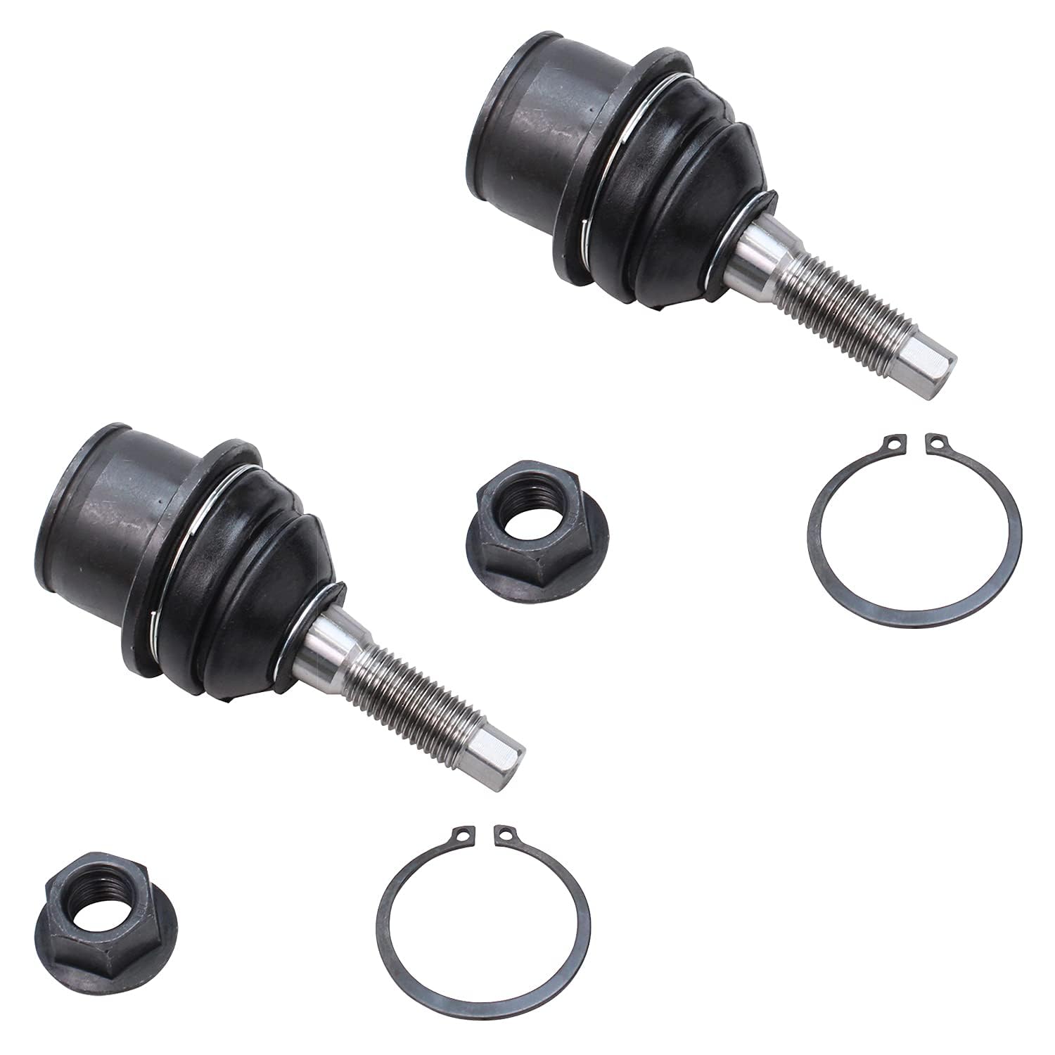 Detroit Axle - Front 12pc Suspension Kit for 2003 2004 Ford Expedition Lincoln Navigator, 2 Upper Control Arms 2 Lower Ball Joints 4 Outer Inner Tie Rods 2 Sway Bar Links 2 Boots Replacement