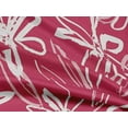 thumbnail image 4 of oneOone Rayon Magenta Fabric Florals Sewing Material Print Fabric By The Yard 56 Inch Wide-GPY, 4 of 6