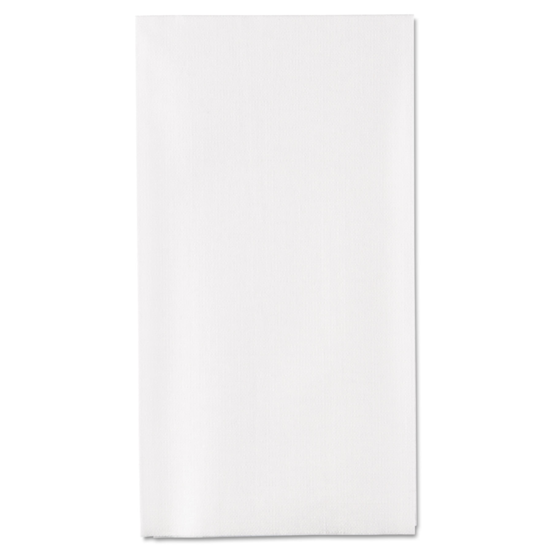 Essence Impressions 1/6-Fold Linen Guest Towels, White, 200 sheets, 4 ...