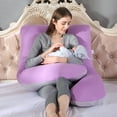thumbnail image 6 of Pregnant Pillow Case Maternity Pillow Case Pure Cotton Cover Multifunction U-shape for Pregnant Women, 6 of 10