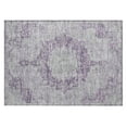 thumbnail image 2 of Addison Rugs Chantille Indoor/Outdoor Traditional Global Purple Washable Rectangle Rug, 1'8" x 2'6", 2 of 6