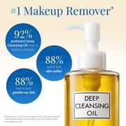 DHC Deep Cleansing Oil Facial Makeup Remover, 6.7 fl oz