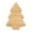 Khaki60, variant on Iumwxz Wooden Serving Tray, 28x25x1.35cm Wooden Pallet Tray for Appetizers Desserts and Small Gifts, Sturdy and Durable Wood Material for Holiday Celebrations and Home Decor