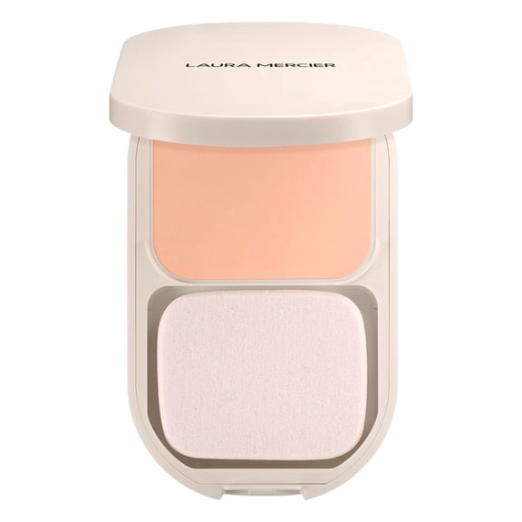 Laura Mercier Real Flawless Feather Matte Powder Foundation 2C Madeleine Light Cool Undertones 0.26 oz