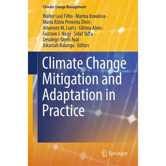 Climate Change Management Climate Change Mitigation and Adaptation in Practice, (Hardcover)