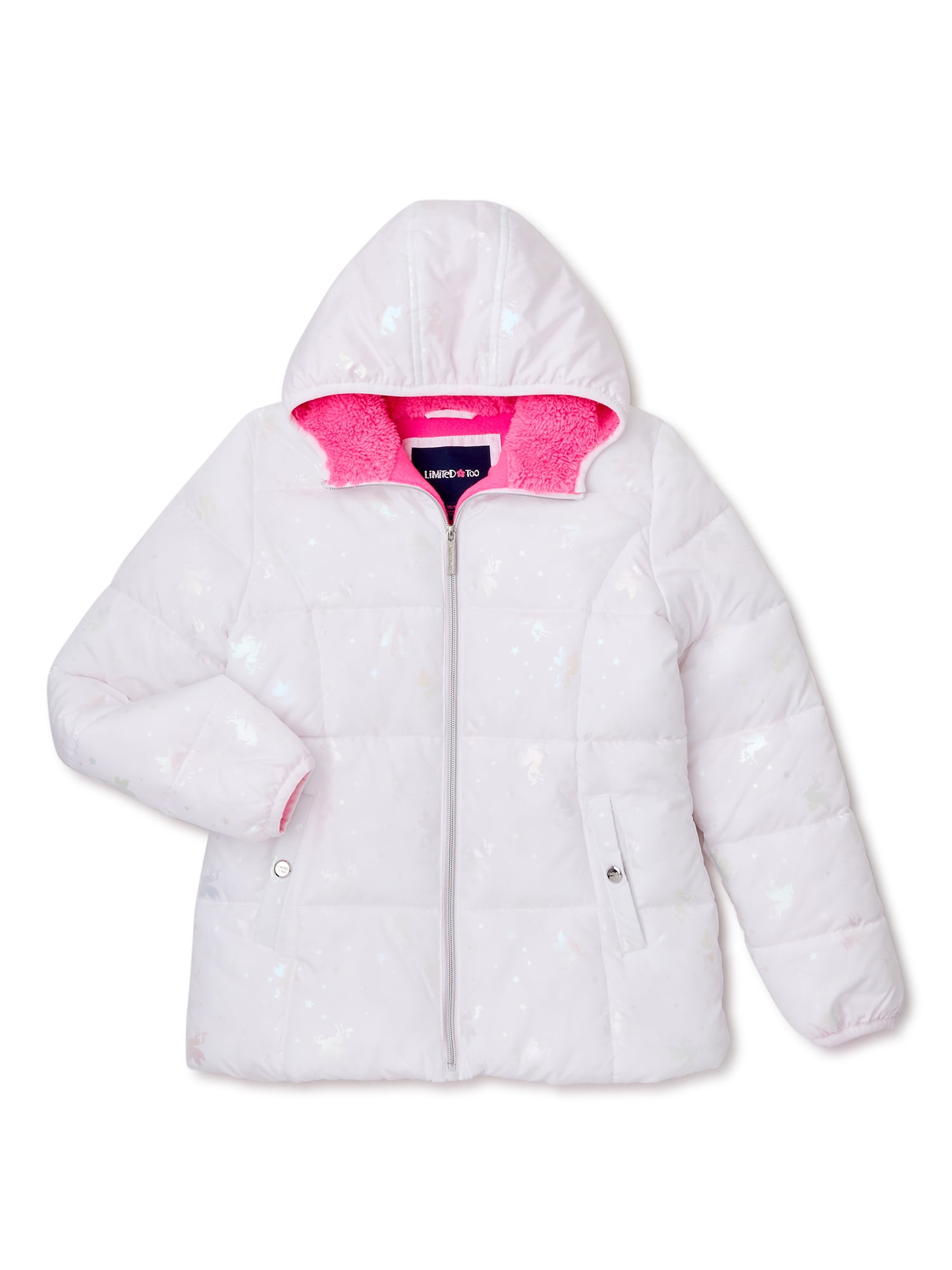 unicorn puffer coat
