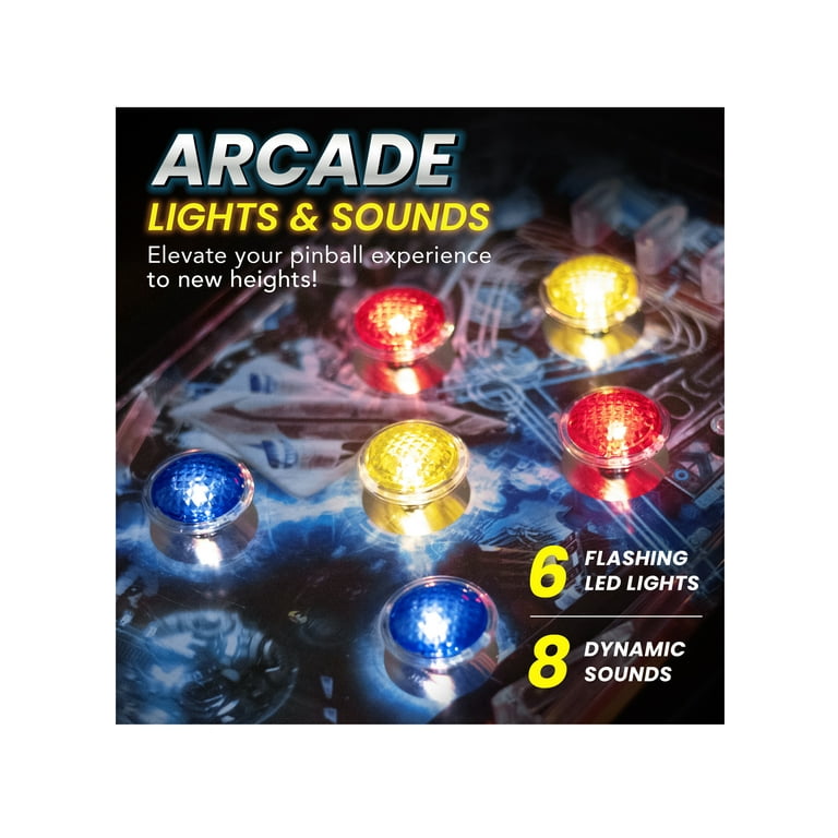GB Pacific New Era Electronic Tabletop Pinball Game - Kids GB Pacific New Era Electronic Tabletop Pinball Game - Kids