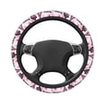 thumbnail image 3 of Balery Steering Wheel Covers Eiffel Tower And Butterflies Elastic Skidproof Steering Wheel Protective Cover Case Fit Universal Auto Accessories Decor, 3 of 8