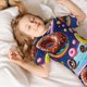 thumbnail image 5 of Balery Space Colorful Donut Conjunto de Pijama Infantil de Manga Corta con Estampado – Ropa de Dormir de Algodón Suave-X-Large, 5 of 6