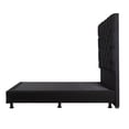 thumbnail image 4 of Box Base Cama Queen Size + Cabecera Capri Negro Dicasa Black, 4 of 8