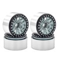 thumbnail image 1 of 4pcs Metal Alloy 19 Beadlock Wheel Rim Wheel Hub for 1:10 Scale RC Crawler Axial SCX10 90046 AXI03007 Traxxas TRX4 Tamiya MST, 1 of 5