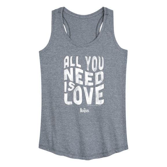 The Beatles - Warp Love - Women's Racerback Graphic Tank