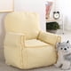 thumbnail image 5 of Sofá cama para mascotas, impermeable, lavable, transpirable, cómodo sofá cama para gatos para verano, amarillo, 5 of 5