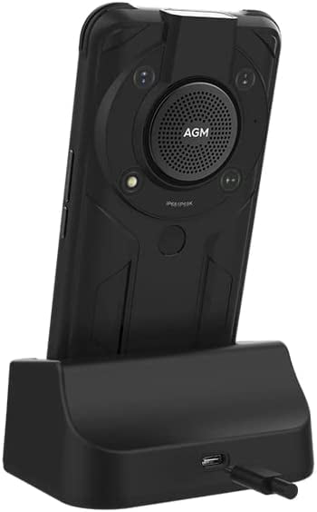 AGM Charging Dock for AGM H5, Glory, Glory SE and Glory Pro Rugged Phone, 5V 1A Input Charger Stand, 10W Desk Charger