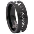 thumbnail image 6 of We Love You Mom Tungsten Carbide Ring, 6 of 9
